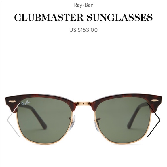 Ray-Ban Accessories - Ray-Ban Tortoise frame.